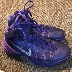 Nike purple hyperdunks